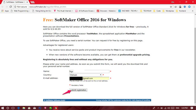 Nhanh tay nhận key bản quyền miễn phí SoftMaker Office 2016 ( USD) -  Công cụ thay thế Office trên Windows