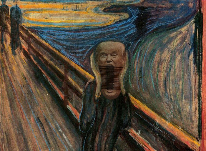 Ảnh photoshop nghệ thuật xếp báo là đây!