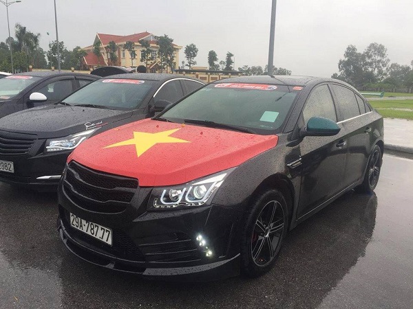 Muôn kiểu cổ động cho U23 Việt Nam trước giờ G của các fan 15