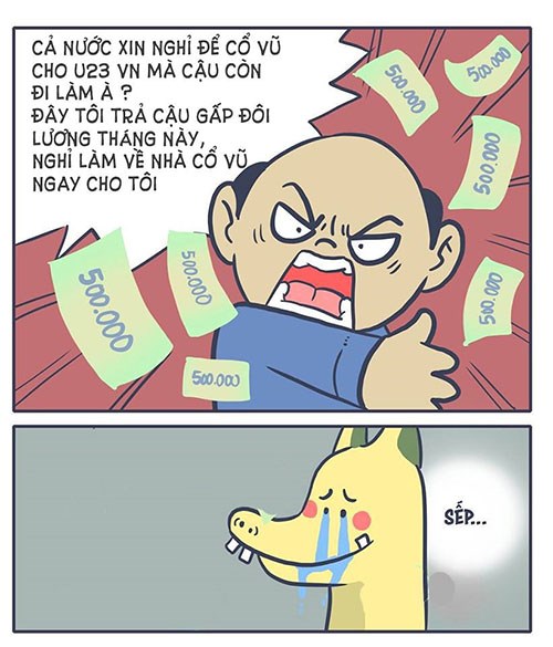 Muôn kiểu cổ động cho U23 Việt Nam trước giờ G của các fan 23