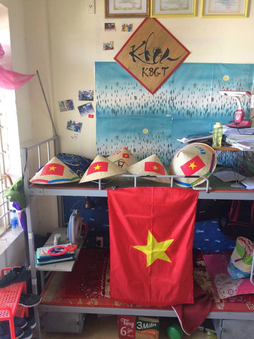 Muôn kiểu cổ động cho U23 Việt Nam trước giờ G của các fan 3