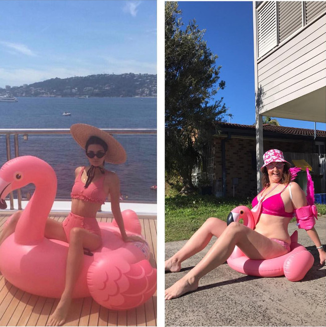 Người siêu mẫu một phát biến thành người siêu béo.