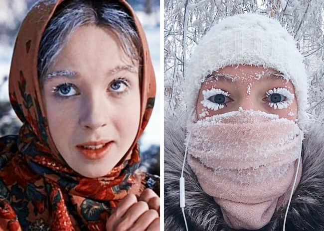 Vẻ đẹp của bạn có thể làm cho người khác đóng băng