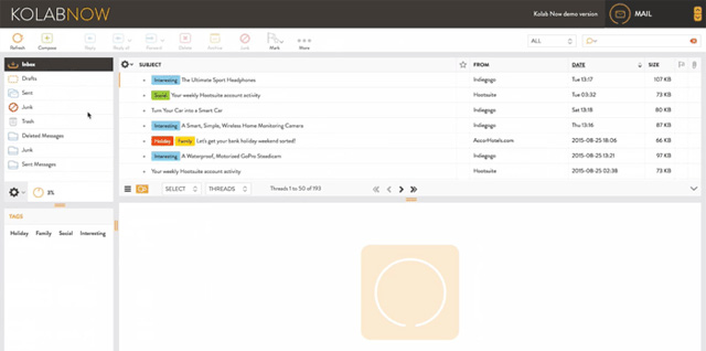 Dịch vụ email Kolab Now