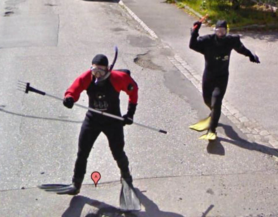 Loạt ảnh hài hước mà Google Maps đã ghi lại trên khắp đường phố thế giới 5