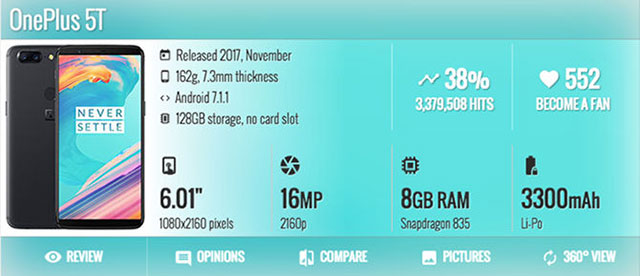 OnePlus 5T