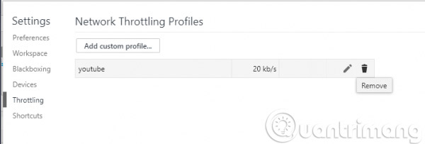 Bạn cũng có thể gỡ bỏ giới hạn một cách dễ dàng.