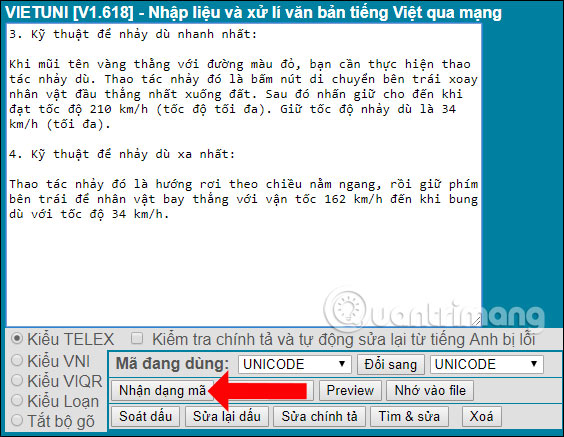 Nhận dạng mã văn bản 