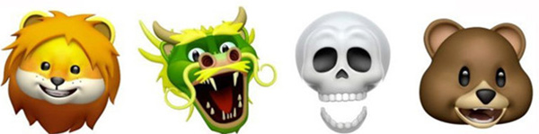 Nhân vật Animoji mới