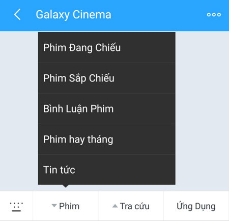 Tùy chọn mục ưa thích 