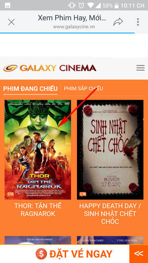Lựa chọn một bộ phim mà bạn đang quan tâm 