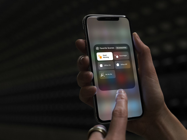 Hướng dẫn sử dụng Home với Control Center trên iPhone