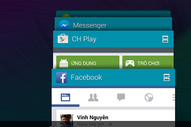 Điện thoại có bộ nhớ RAM lớn có thể chạy đa nhiệm nhiều ứng dụng.