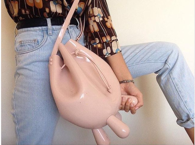 Đây là túi xách của một fan hâm mộ bò.