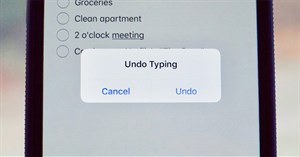 Cách sử dụng chức năng Undo và Redo khi soạn thảo văn bản trên iPhone