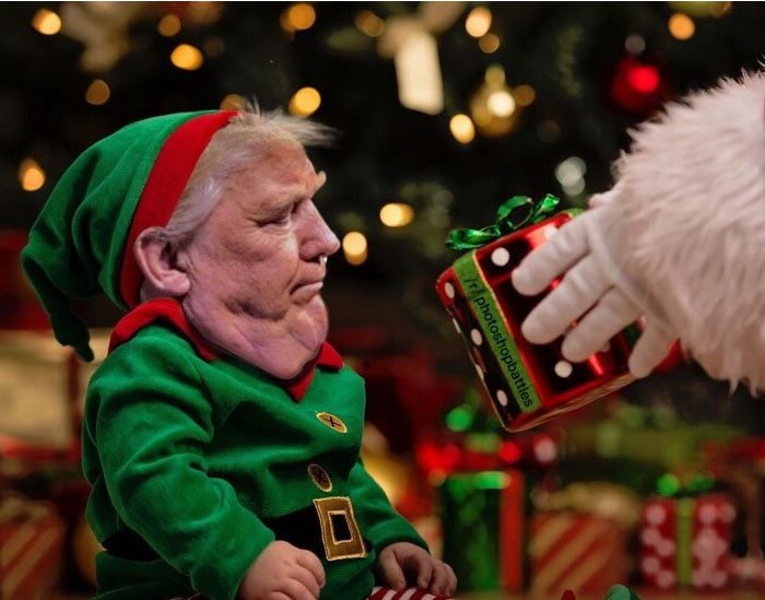 Bức ảnh chân thật về tổng thống Donald Trump