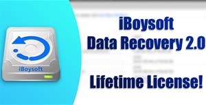 Mời tải iBoysoft Data Recovery Professional, phần mềm khôi phục dữ liệu bị mất giá 69.95 USD, miễn phí trọn đời ​