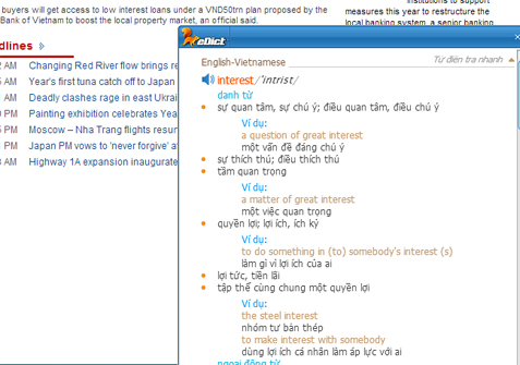 Từ điển eDict do Bkav phát triển