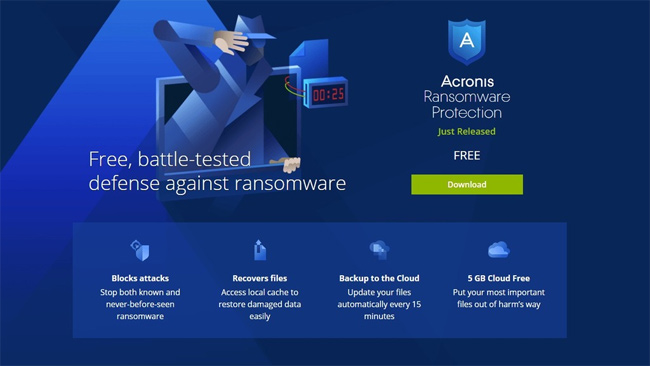 Acronis Ransomware Protection