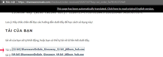 Điền đầy đủ các thông tin được yêu cầu