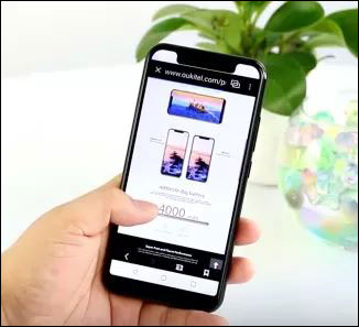 Duyệt web trên U18 của Oukitel 