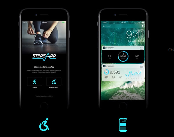 Ứng dụng StepsApp.
