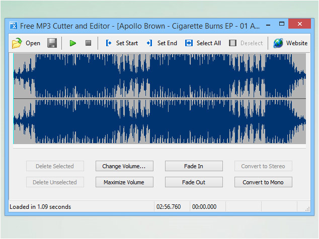 Free MP3 Cutter And Editor