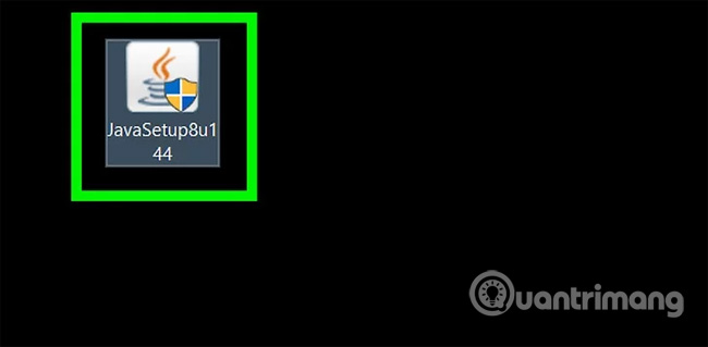 Nhấp đúp vào file JAR thêm lần nữa