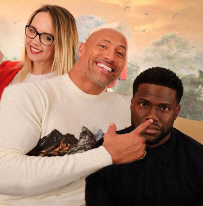 The Rock và Kevin Hart