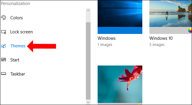 Đổi theme cho Windows 10