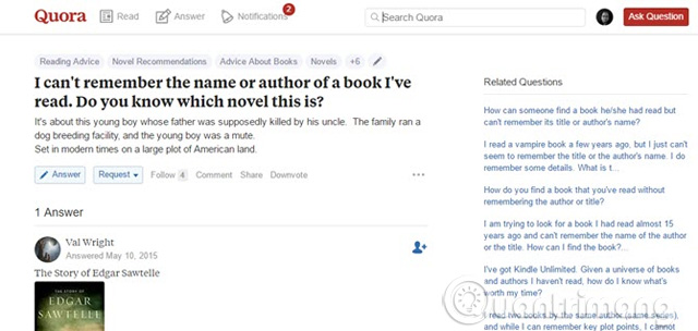 Trang hỏi đáp Quora