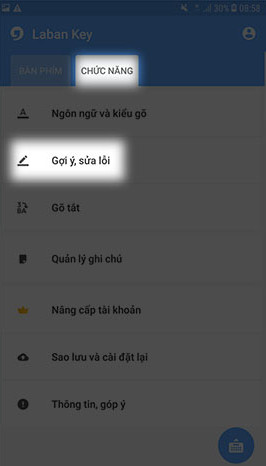 Cài đặt ứng dụng Laban Key 