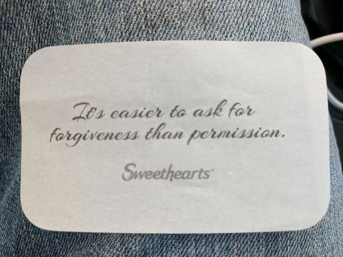 Tha thứ dễ dàng hơn cho phép hả?