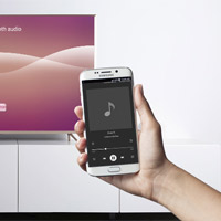 Hướng dẫn phát nhạc từ điện thoại lên Smart tivi Samsung bằng bluetooth