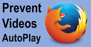 Cách ngăn video tự động chạy trên Firefox
