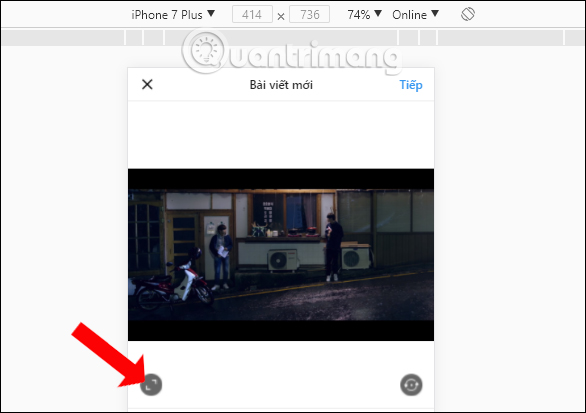 Chỉnh kích cỡ ảnh