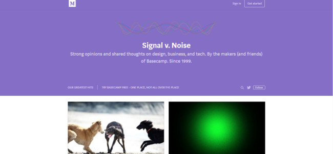 Signal vs. Noise