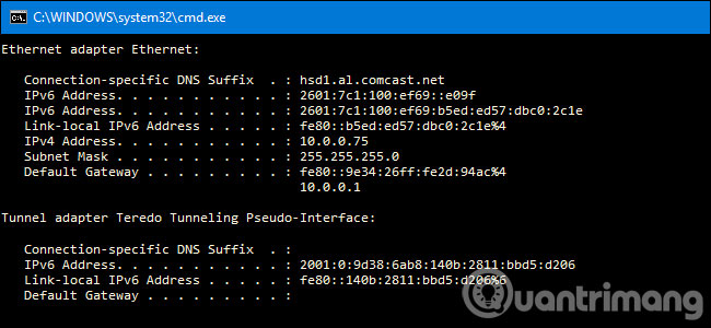 Sự khác biệt giữa IPv4 và IPv6
