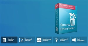 Cách dùng Smarty Uninstaller gỡ phần mềm hoàn toàn trên Windows