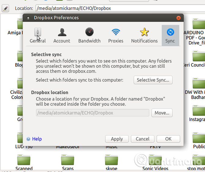 Ứng dụng Dropbox