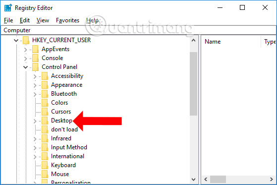Truy cập Registry Editor 