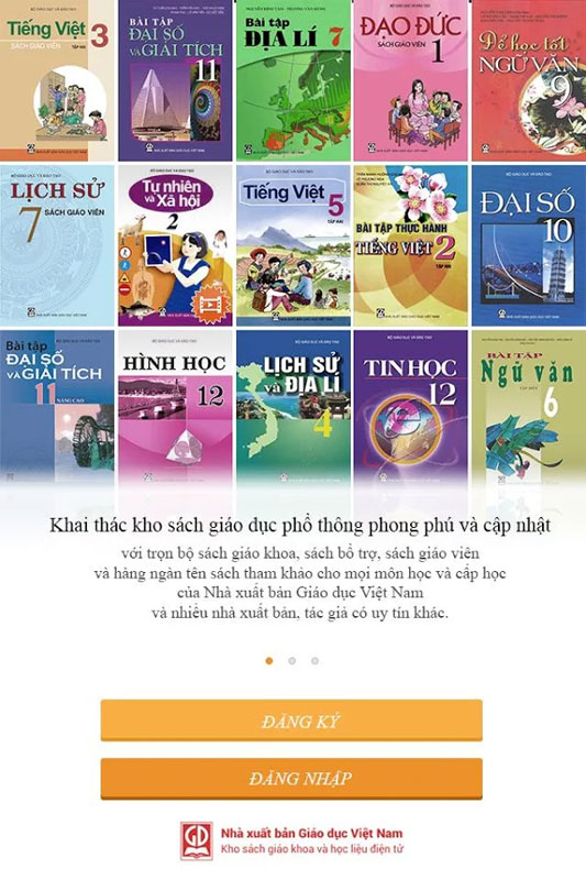 Classbook: ứng dụng đọc sách giáo khoa