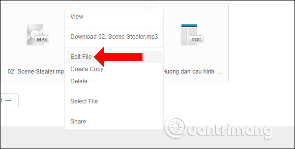Chỉnh sửa dữ liệu 