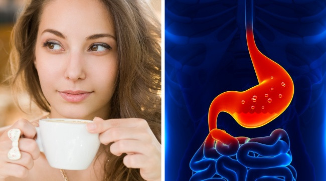 Không uống cà phê khi bụng đói