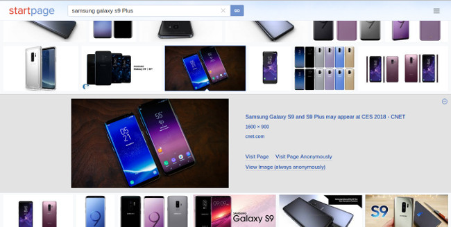 Sử dụng công cụ tìm kiếm Startpage của Google