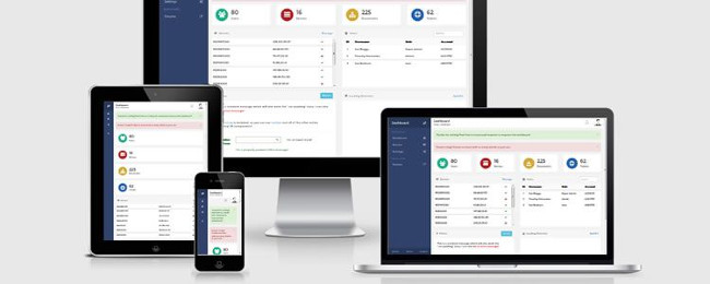 Responsive Dashboard (AngularJS & Bootstrap)
