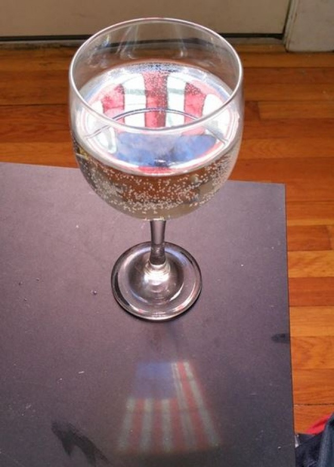 Ly nước dành cho người yêu nước Mỹ.