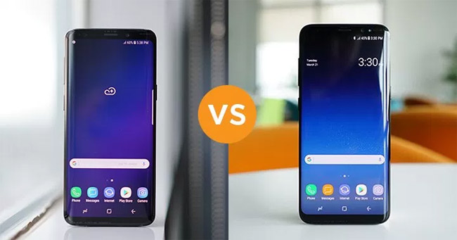 Samsung Galaxy S9, Samsung Galaxy S8.