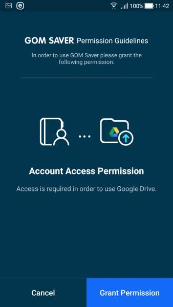 Lựa chọn sao lưu file gốc lên Google Drive