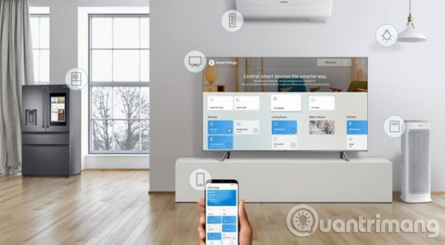 Kết nối với hệ sinh thái thiết bị thông minh Samsung